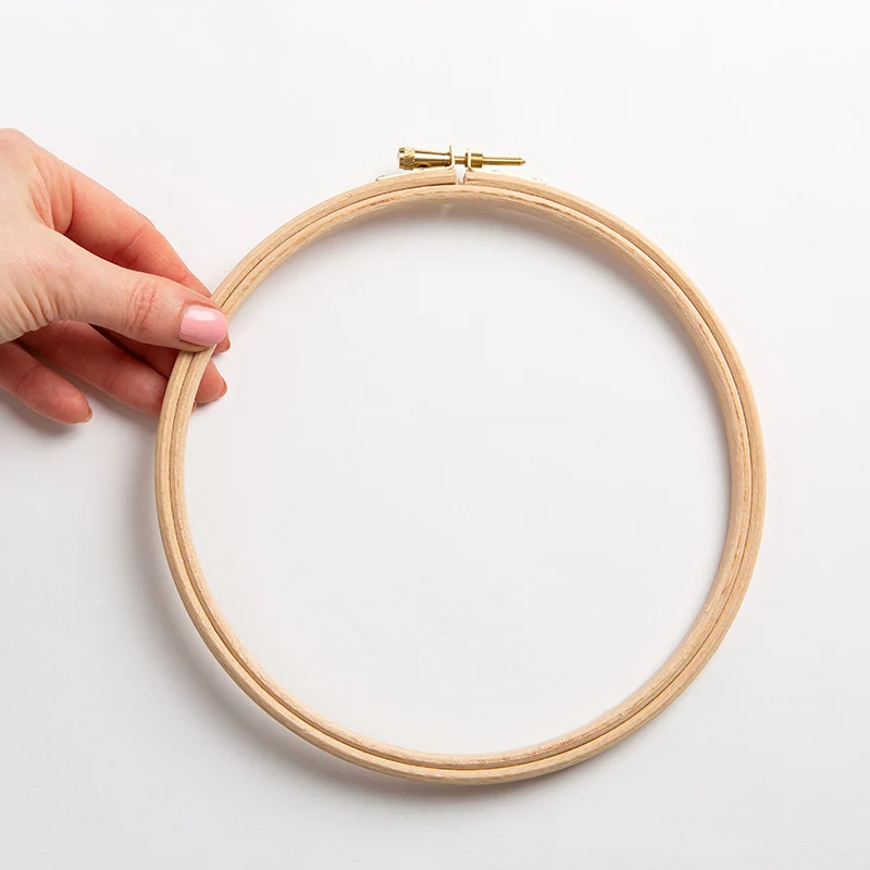 Wooden 7" Elbesee Hoop for Cross Stitch and Embroidery - Image 2