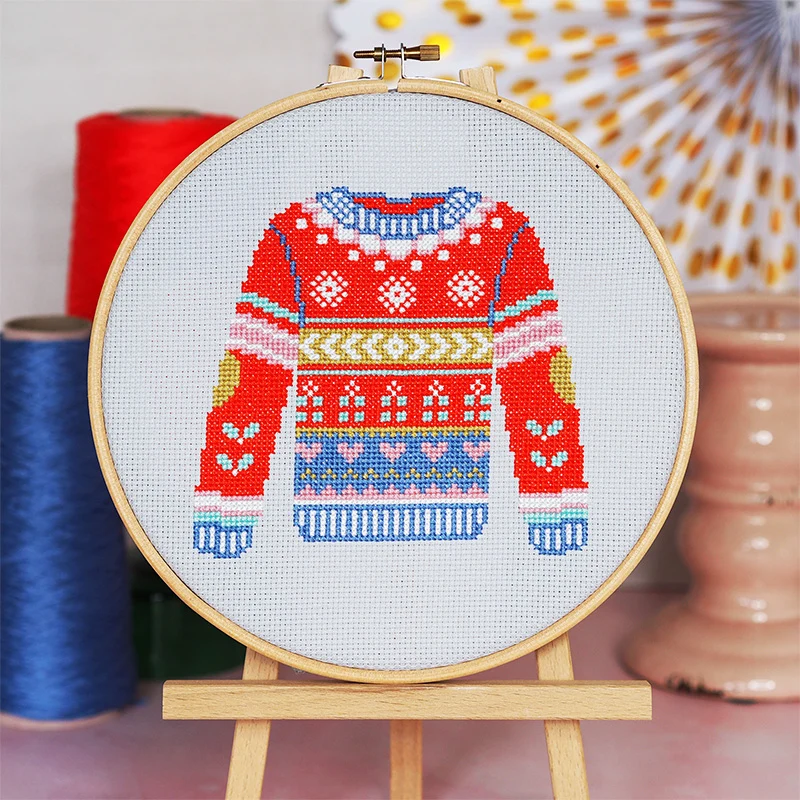 Cosy Christmas Jumper - Cross Stitch Pattern
