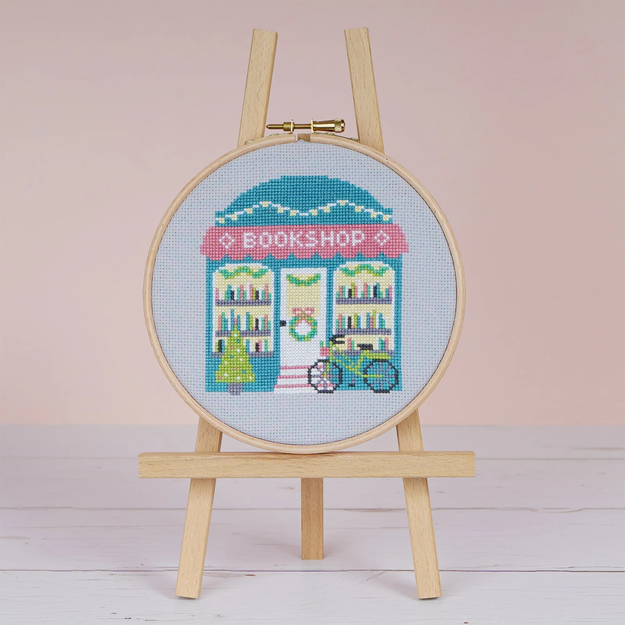 Cosy Corner Bookshop - Cross Stitch Kit