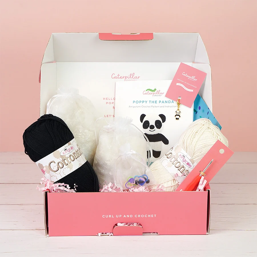 Crochet Kit - Amigurumi Poppy the Panda - Image 3