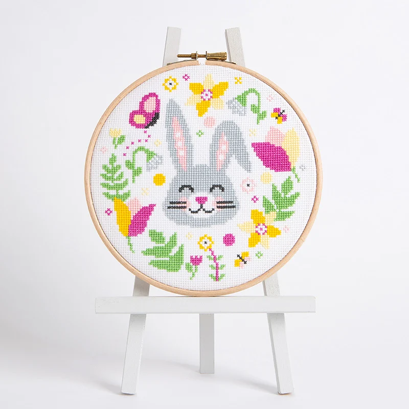 Hop To It Bunny - Cross Stitch Pattern - Image 2