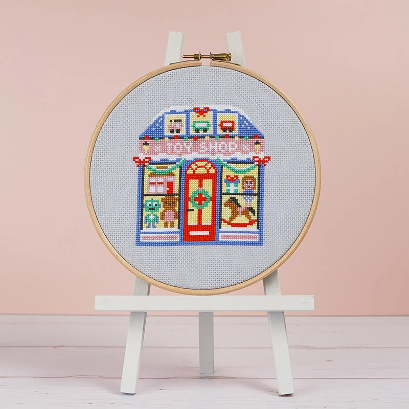 Jingle Bell Toy Shop - Cross Stitch Kit