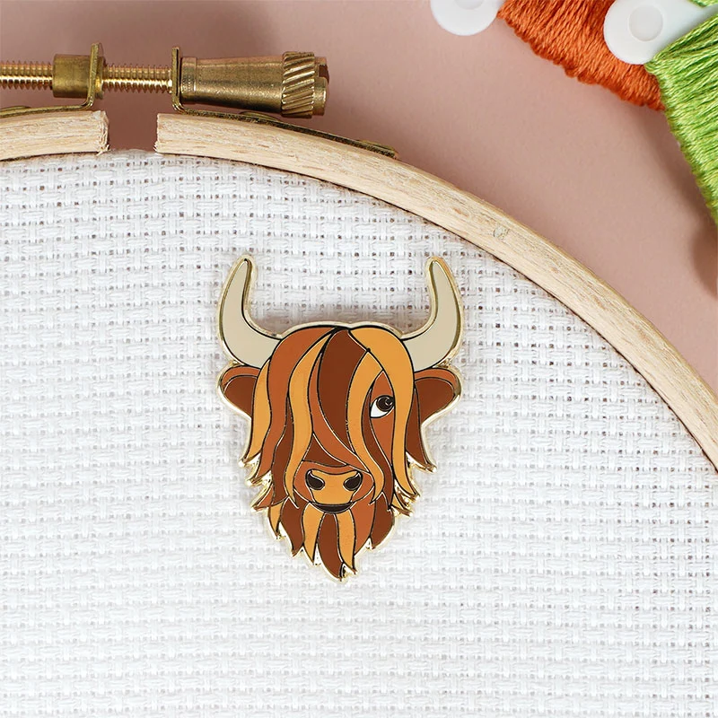 Needle Minder - Highland Cow - Image 3
