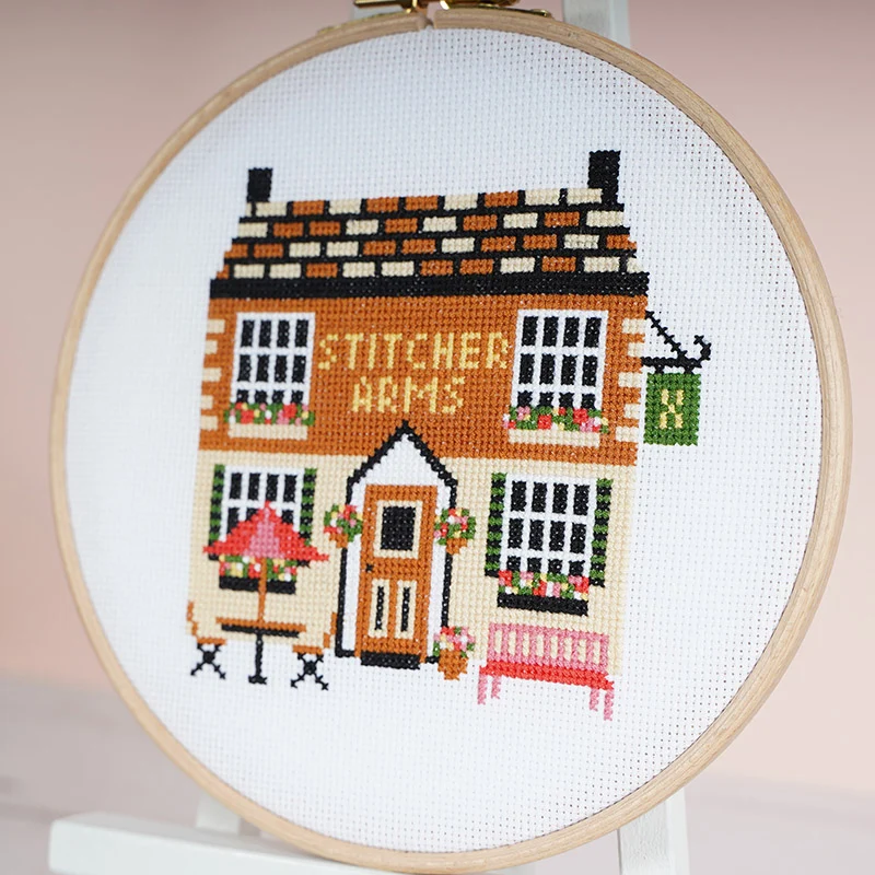 The Stitcher Arms Pub - Cross Stitch Pattern - Image 2