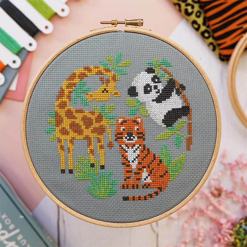 Tropical Friends - Cross Stitch Kit - Image 2